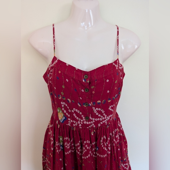 Free People Mini Dress Xs Red - Picture 4 of 12